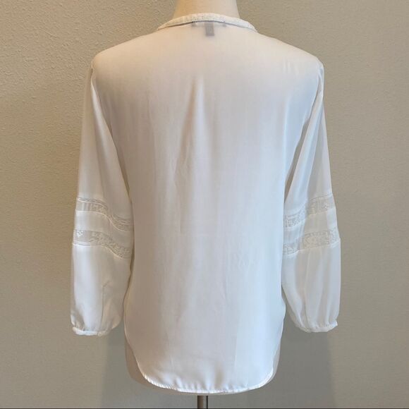 NWOT!  Dolce Vita white lace up top Sz. S - Picture 6 of 11